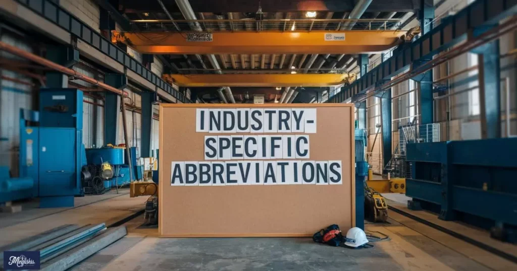 Industry Specific Abbreviations