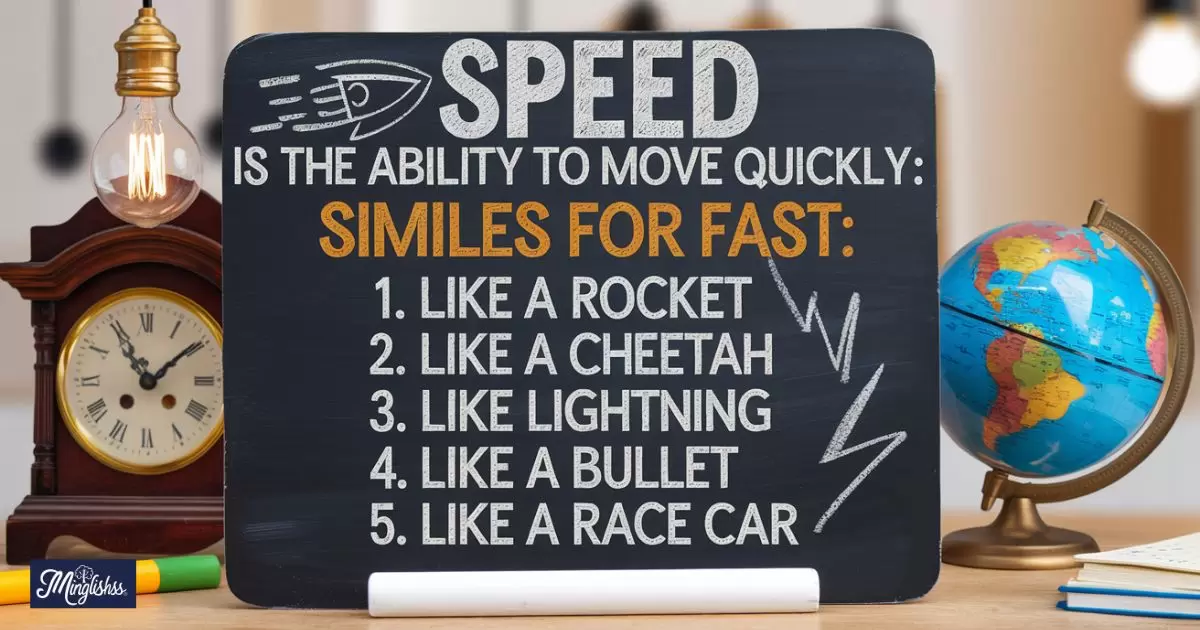 Similes for Fast