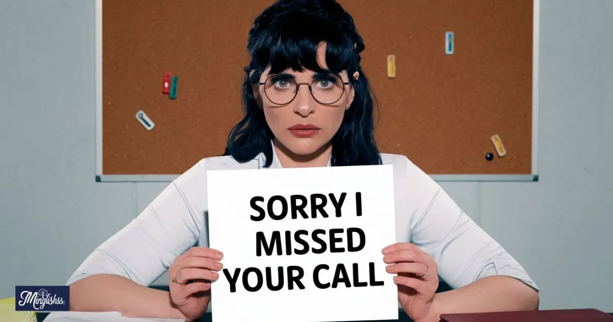 Sorry I Missed Your Call