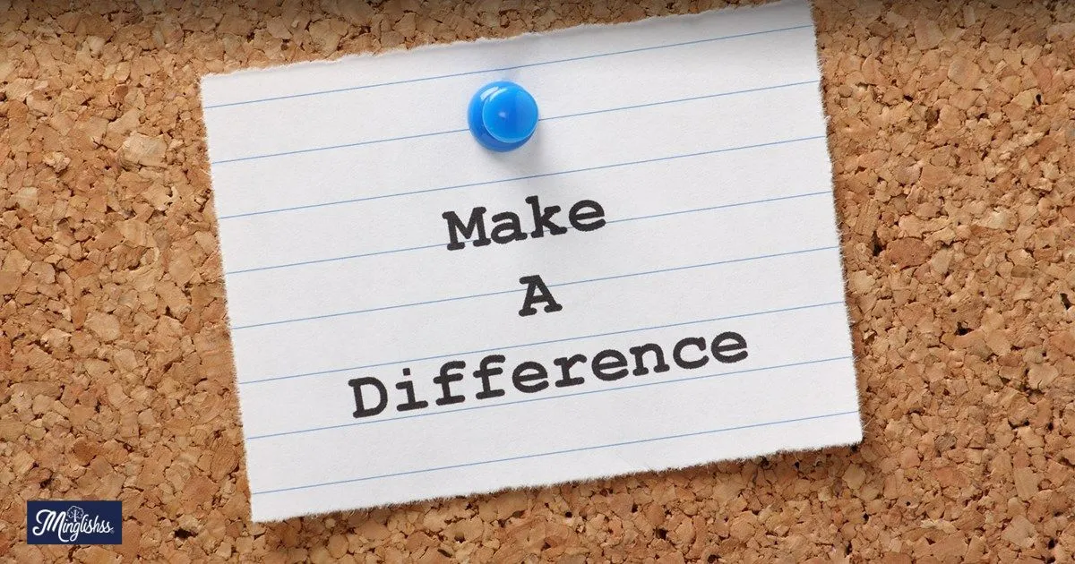 Make a Difference