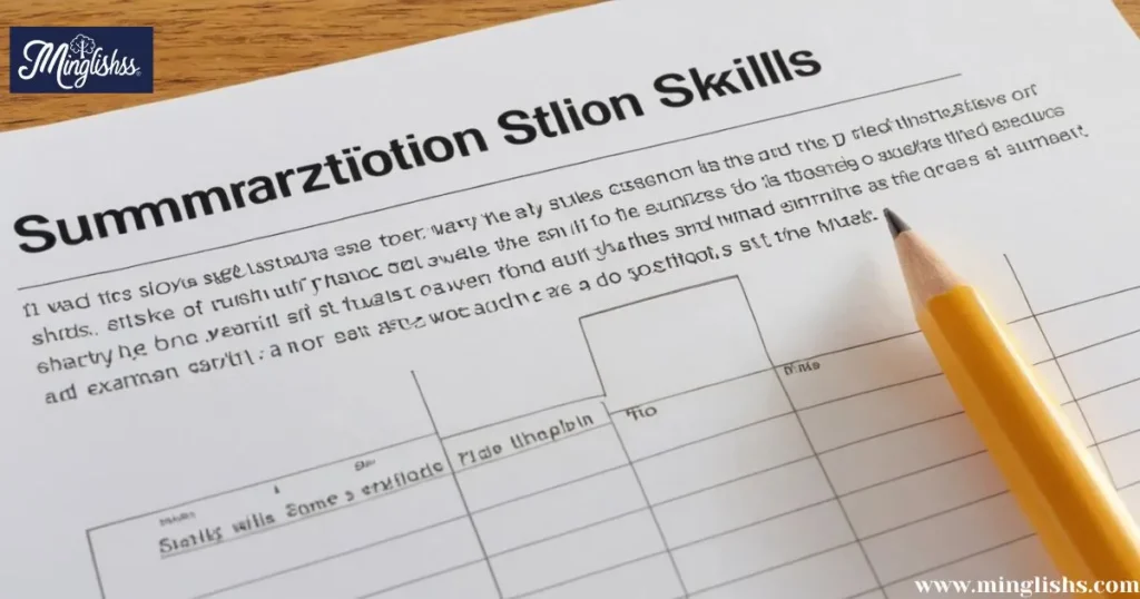 Summarization Skills